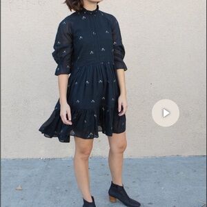 Mirth NAVY dress